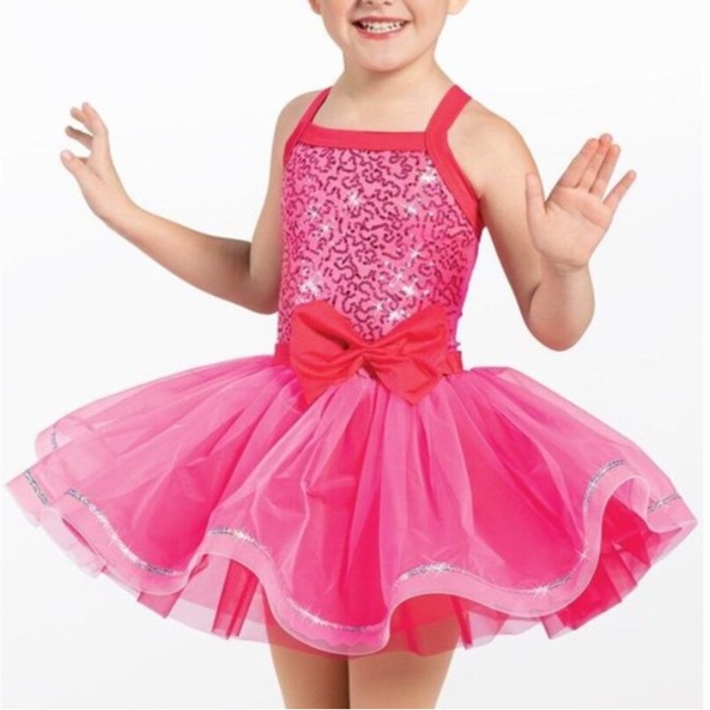 Weissman hot pink dance costume